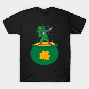 St Patricks Day Dabbing Leprechaun T-Shirt